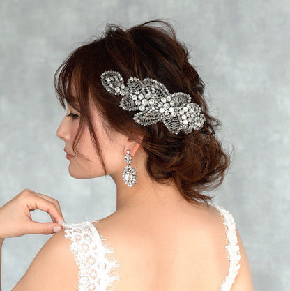 【ヘッドドレス】レンタル3泊4日ジェニーパッカム/アカシアⅡシルバー(Jenny Packham/acacia2/silver) 【結婚式 ヘアアクセサリー レンタル】