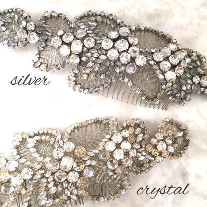 【ヘッドドレス】レンタル3泊4日ジェニーパッカム/アカシアⅡクリスタル(Jenny Packham/acacia2/crystal) 【結婚式　ヘアアクセサリー　レンタル】