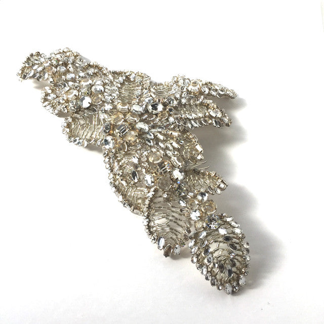 【ヘッドドレス】レンタル3泊4日ジェニーパッカム/アカシアⅢクリスタル(JennyPackham/acacia3/crystal) 【結婚式 ヘアアクセサリー レンタル】
