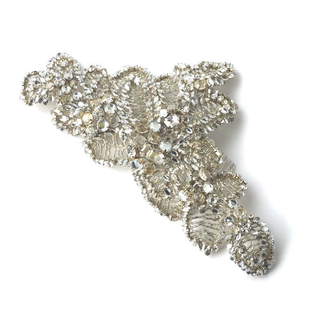 【ヘッドドレス】レンタル3泊4日ジェニーパッカム/アカシアⅢクリスタル(JennyPackham/acacia3/crystal) 【結婚式 ヘアアクセサリー レンタル】