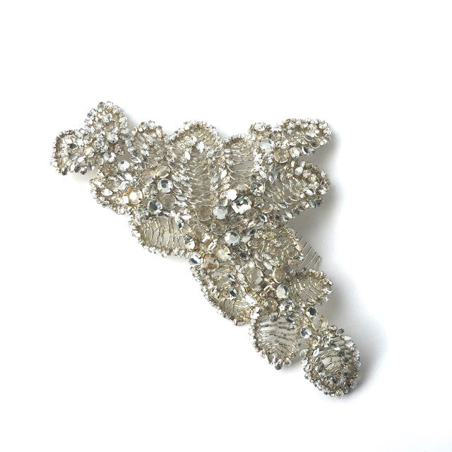 【ヘッドドレス】レンタル3泊4日ジェニーパッカム/アカシアⅢクリスタル(JennyPackham/acacia3/crystal) 【結婚式 ヘアアクセサリー レンタル】