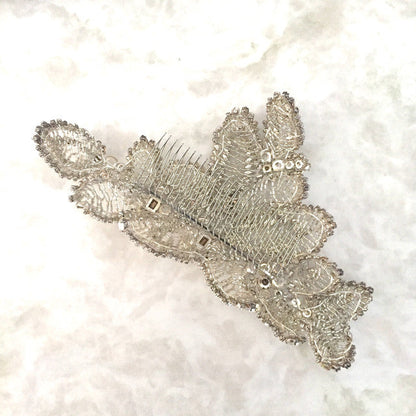 【ヘッドドレス】レンタル3泊4日ジェニーパッカム/アカシアⅢクリスタル(JennyPackham/acacia3/crystal) 【結婚式 ヘアアクセサリー レンタル】