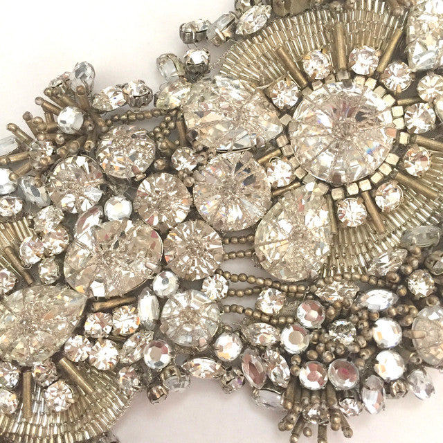 【ヘッドドレス】レンタル3泊4日ジェニーパッカム/カドー シルバー(Jenny Packham/Cadeaux/silver) 【結婚式 ヘアアクセサリー レンタル】