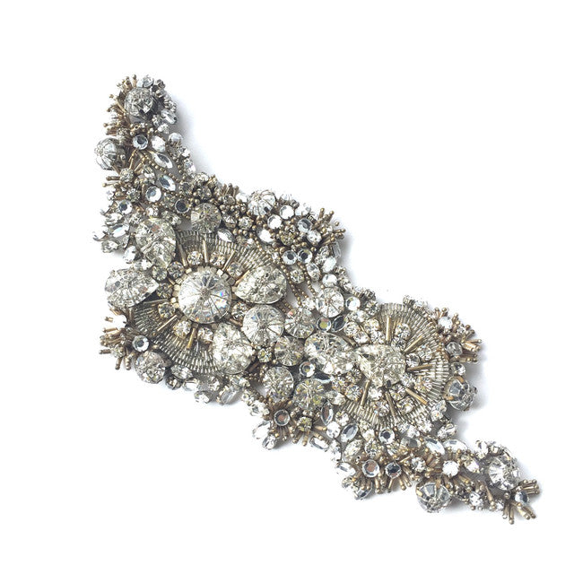 【ヘッドドレス】レンタル3泊4日ジェニーパッカム/カドー シルバー(Jenny Packham/Cadeaux/silver) 【結婚式　ヘアアクセサリー　レンタル】