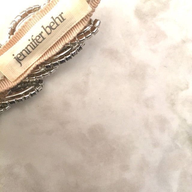 【ヘッドドレス】レンタル3泊4日ジェニファーベア/サブリナ クリスタルシルバー(Jennifer Behr/Sabrina/crystalsilver) 【結婚式 ヘアアクセサリー レンタル】