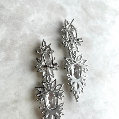 【ピアス・イヤリング】Adorer ジルコニアブライダルピアス 【結婚式 ピアス イヤリング】