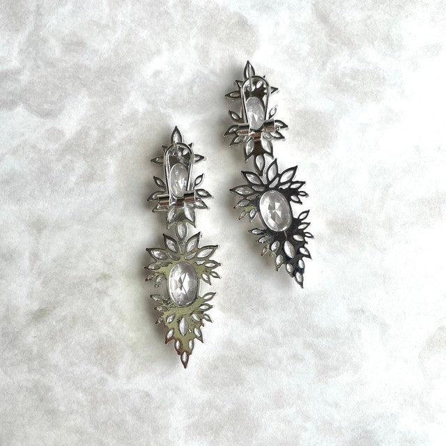 【ピアス・イヤリング】Adorer ジルコニアブライダルピアス 【結婚式 ピアス イヤリング】