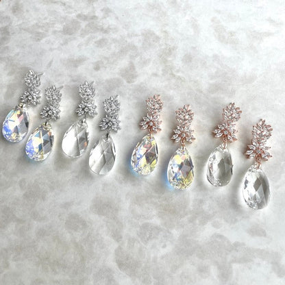 【ピアス・イヤリング】オリジナル商品 / Sort ジルコニアブライダルピアス 【結婚式 ピアス イヤリング】