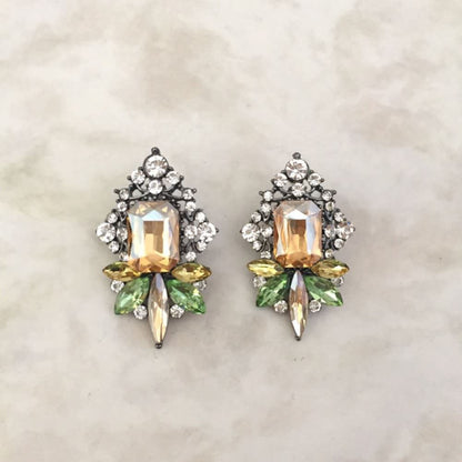 【ピアス・イヤリング】Danse ビジューピアス/ブライダルアクセサリー 【結婚式 ピアス イヤリング】