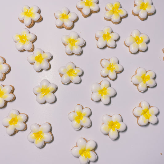 プルメリアのアイシングクッキー(プチギフト)