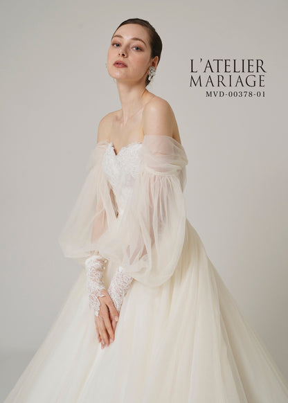 リッチ MVD-00378-01【ウェディングドレスレンタル】