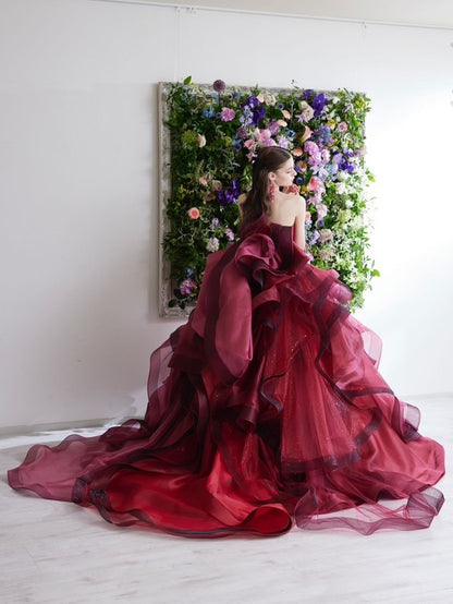 レフェクチュール　「ビビアン」【結婚式 カラードレス レンタル】