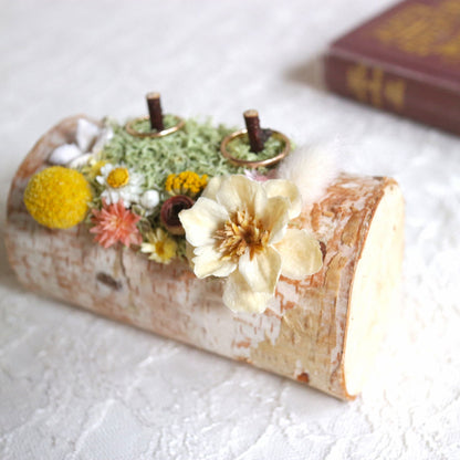 白樺のリングピロー