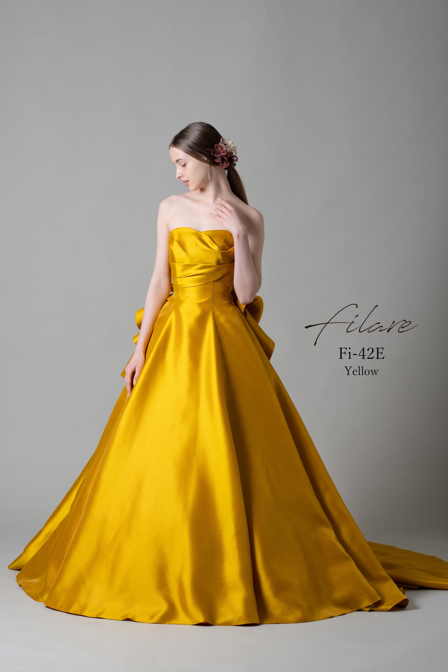 カタリーナ Fi-42E-Yellow【カラードレス】