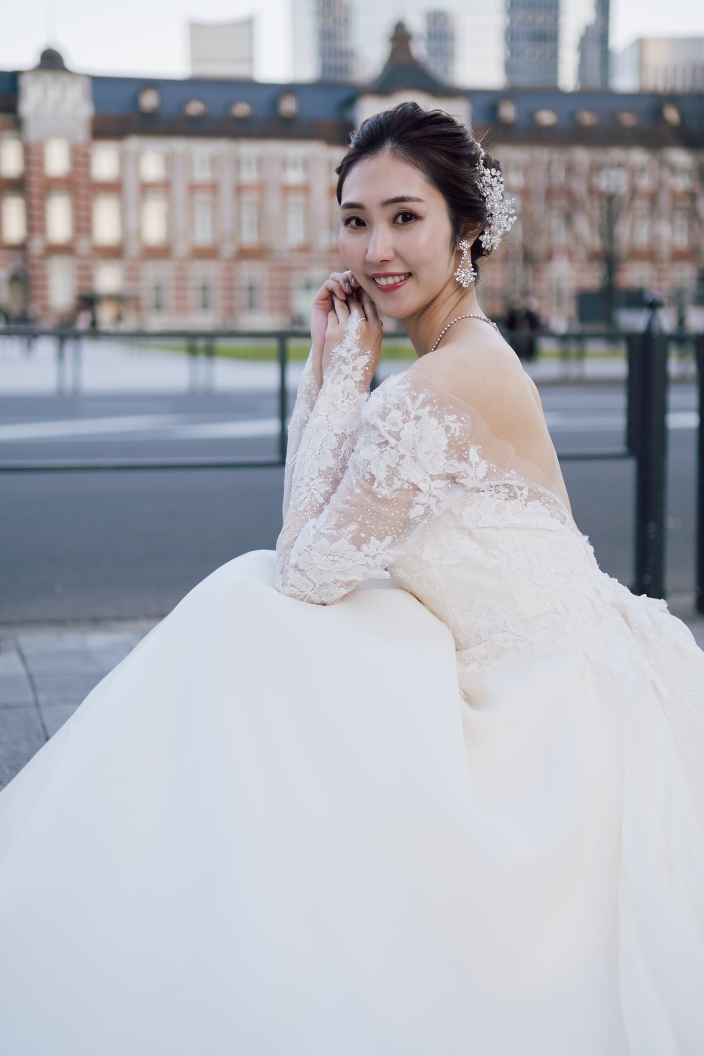 ホワイトリー CB-125【ウェディングドレスレンタル】