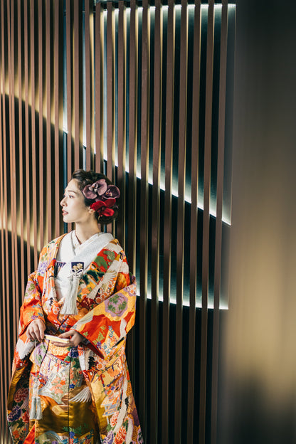 【スタジオ撮影】洋装&和装+24pアルバムプラン【結婚式 写真 フォトウェディング】