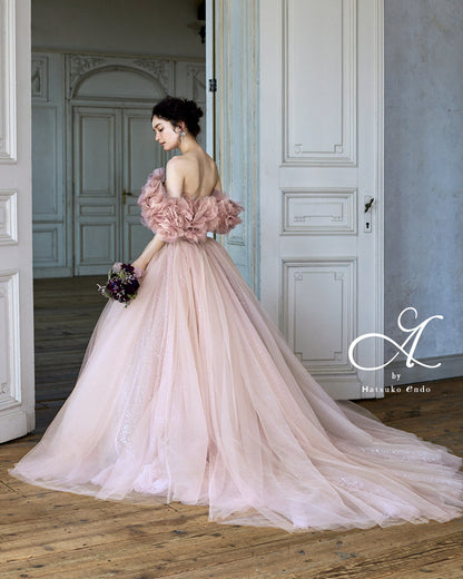 ローザ HE-163(Pink)【カラードレス】