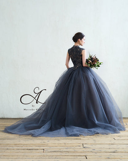 ベス HE-123(SmokyBlue)【カラードレス】
