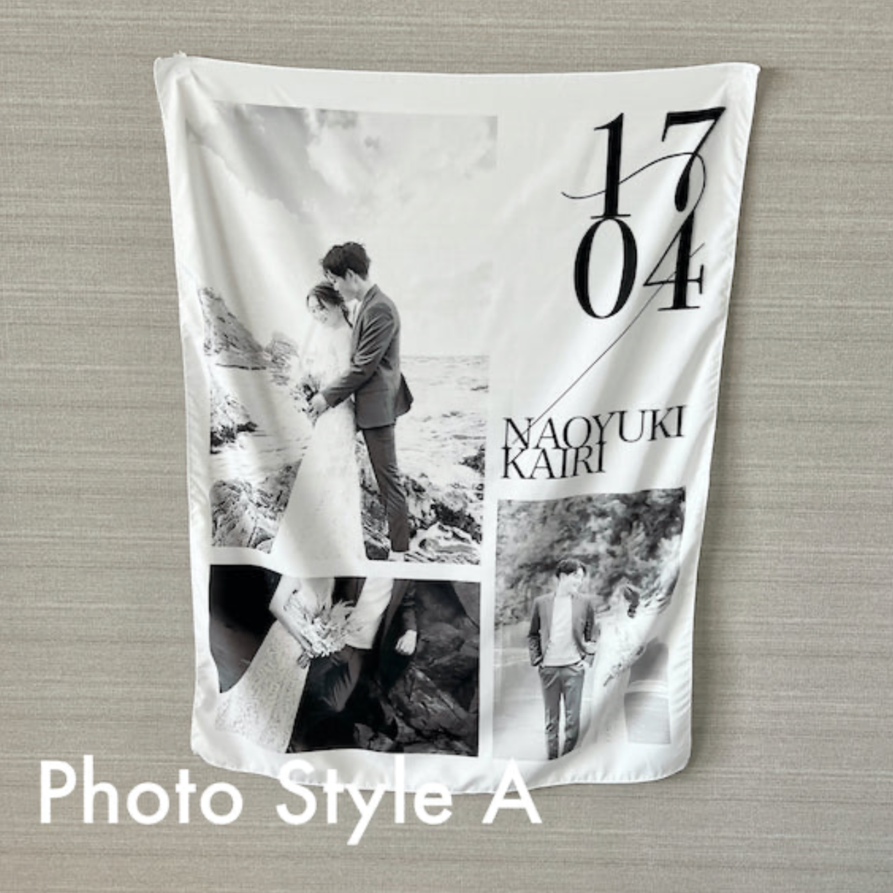 タペストリー 【結婚式 ウェルカムグッズ タペストリー】