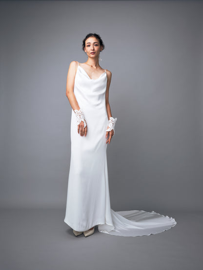 スリップドレス【ウェディングドレス レンタル】