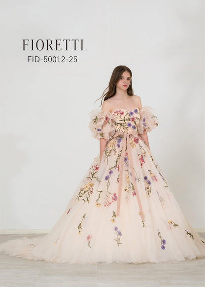 FIDｰ50012ｰ25【結婚式 ドレス レンタル】