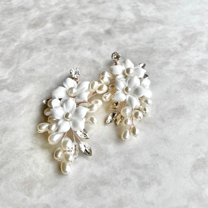 【ピアス・イヤリング】joli 小枝アクセサリーイヤリング 【結婚式 ピアス イヤリング】