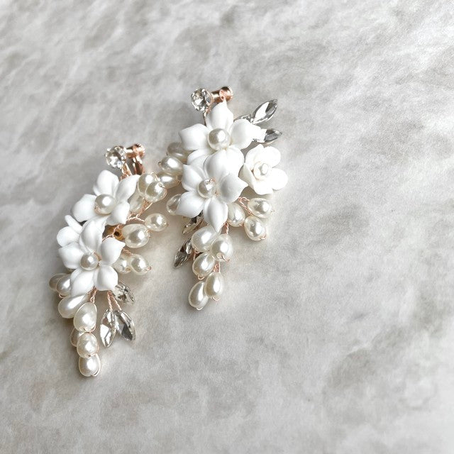 【ピアス・イヤリング】joli 小枝アクセサリーイヤリング 【結婚式 ピアス イヤリング】