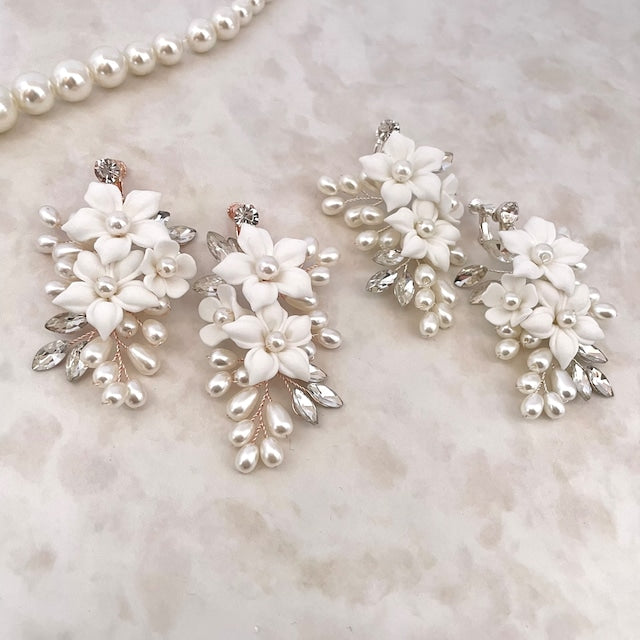 【ピアス・イヤリング】joli 小枝アクセサリーイヤリング 【結婚式 ピアス イヤリング】