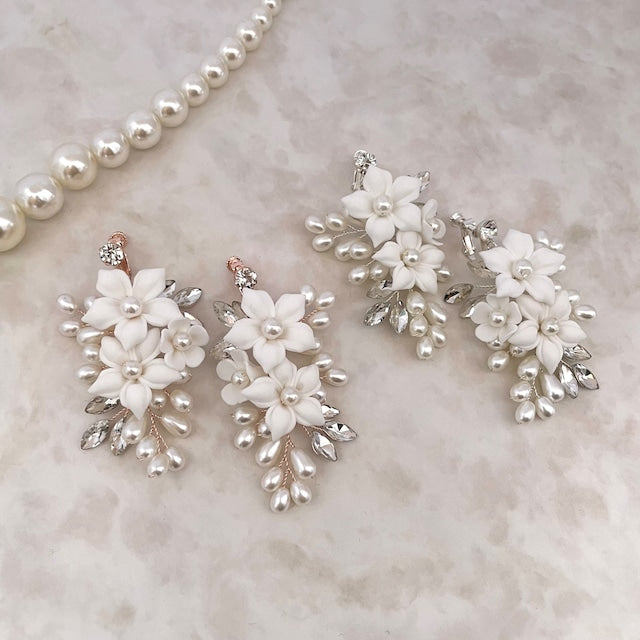 【ピアス・イヤリング】joli 小枝アクセサリーイヤリング 【結婚式　ピアス　イヤリング】