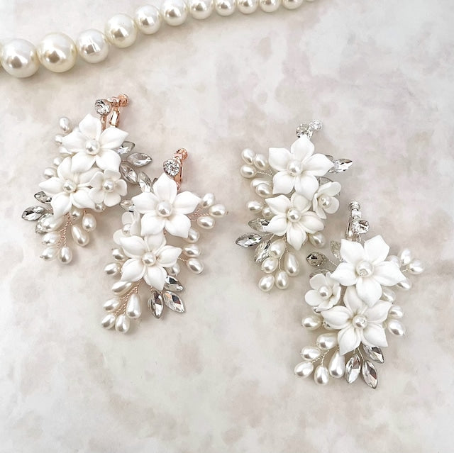 【ピアス・イヤリング】joli 小枝アクセサリーイヤリング 【結婚式 ピアス イヤリング】