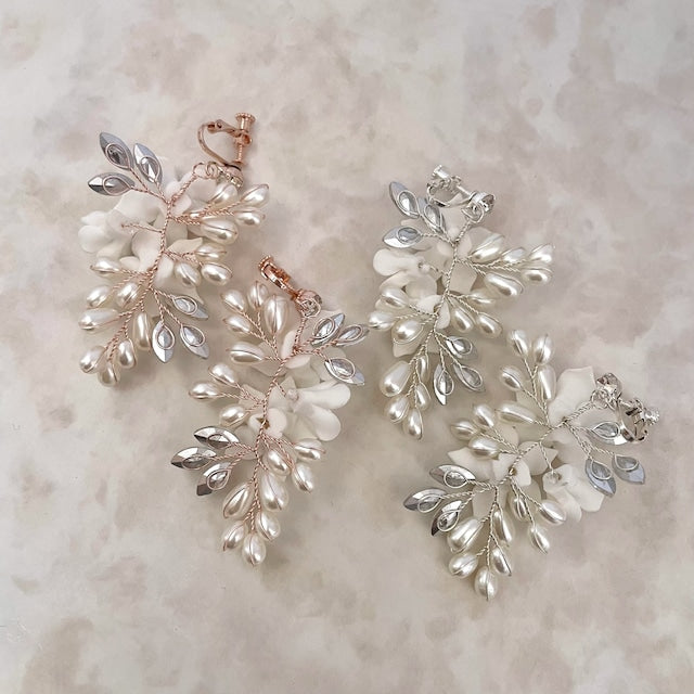 【ピアス・イヤリング】joli 小枝アクセサリーイヤリング 【結婚式　ピアス　イヤリング】