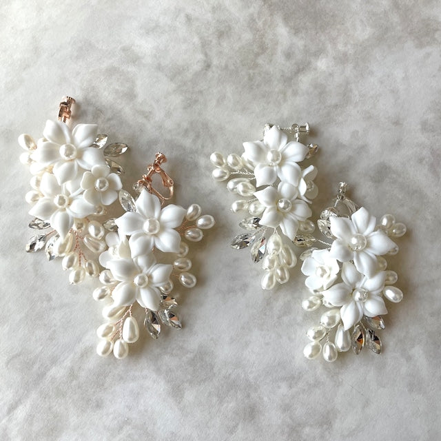 【ピアス・イヤリング】joli 小枝アクセサリーイヤリング 【結婚式 ピアス イヤリング】