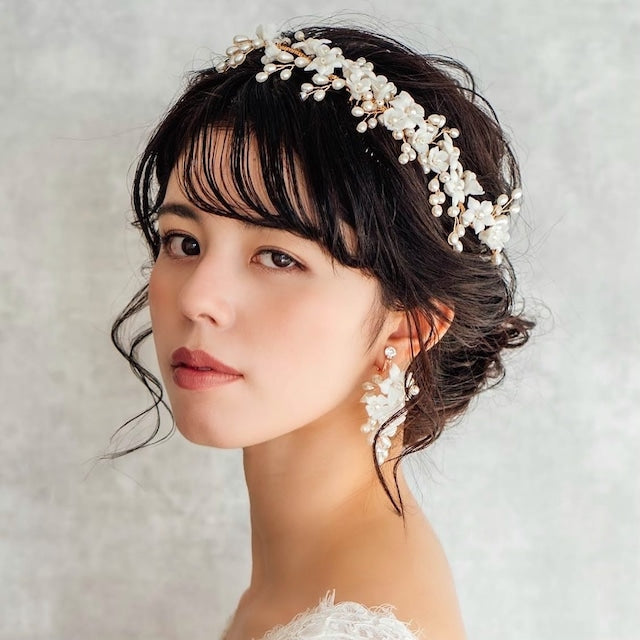 【ピアス・イヤリング】joli 小枝アクセサリーイヤリング 【結婚式 ピアス イヤリング】