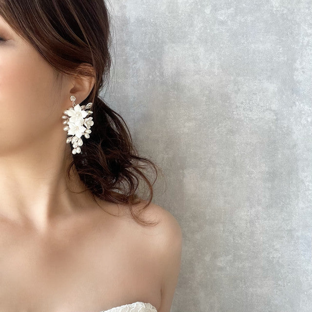 【ピアス・イヤリング】joli 小枝アクセサリーイヤリング 【結婚式 ピアス イヤリング】