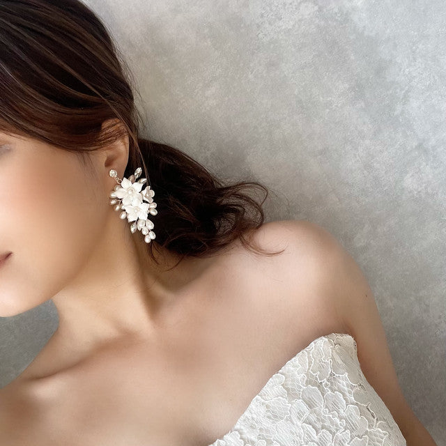 【ピアス・イヤリング】joli 小枝アクセサリーイヤリング 【結婚式　ピアス　イヤリング】