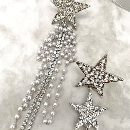 meteore アシンメトリースターピアス 【結婚式 ピアス イヤリング】