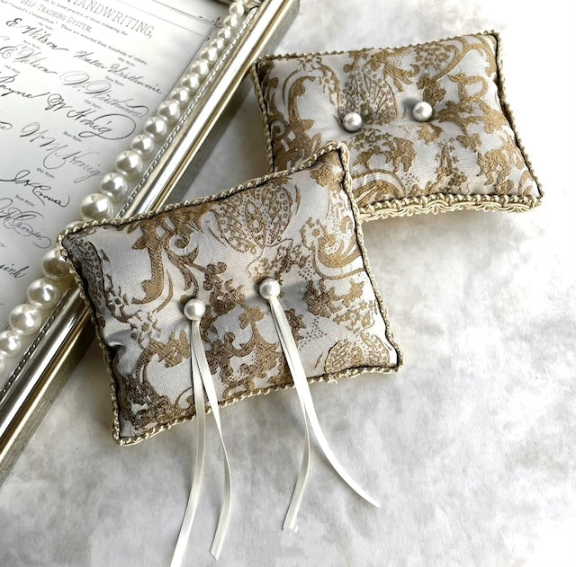 オリジナル商品 / Destinリングピロー 【結婚式 リングピロー】