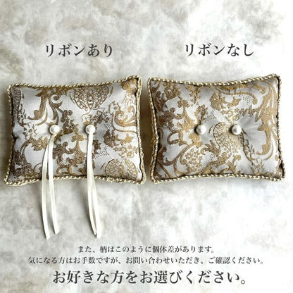 オリジナル商品 / Destinリングピロー　【結婚式　リングピロー】