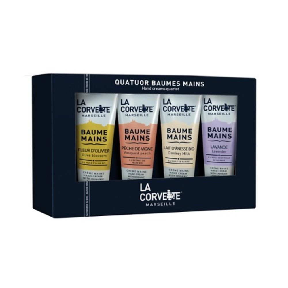 ラ・コルベット ハンドクリーム カルテット 【結婚式 ギフト 美容グッズ】