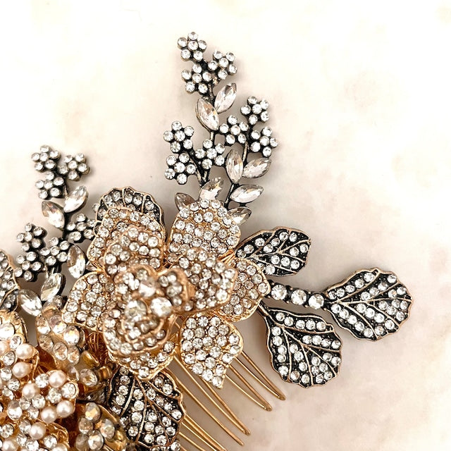 【ヘッドドレス】Kitty ブライダルビジューヘッドアクセサリー 【結婚式 ヘアアクセサリー】