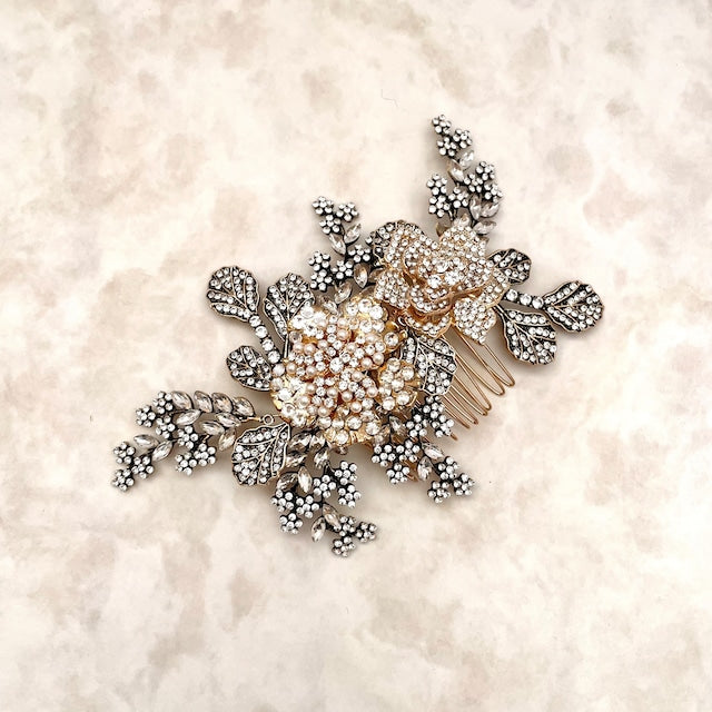 【ヘッドドレス】Kitty ブライダルビジューヘッドアクセサリー 【結婚式 ヘアアクセサリー】