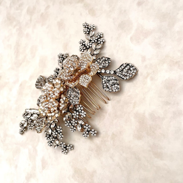 【ヘッドドレス】Kitty ブライダルビジューヘッドアクセサリー 【結婚式 ヘアアクセサリー】