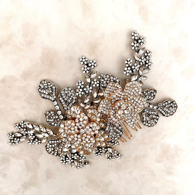 【ヘッドドレス】Kitty ブライダルビジューヘッドアクセサリー 【結婚式 ヘアアクセサリー】