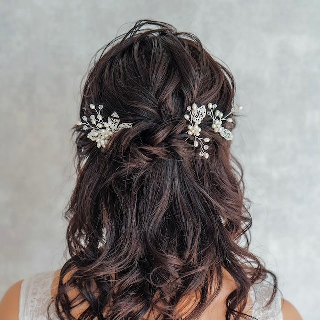 【ヘッドドレス】tendre ブライダルヘアピンセット 【結婚式 ヘアアクセサリー】