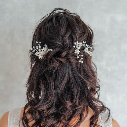 【ヘッドドレス】tendre ブライダルヘアピンセット 【結婚式 ヘアアクセサリー】