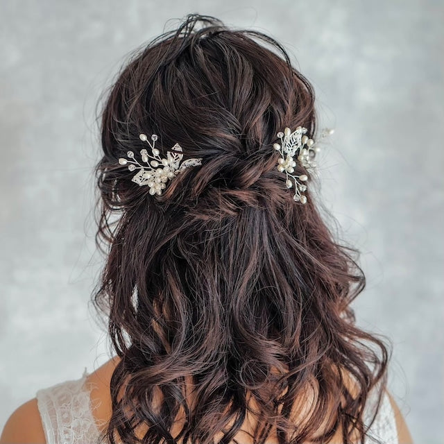 【ヘッドドレス】tendre ブライダルヘアピンセット 【結婚式 ヘアアクセサリー】