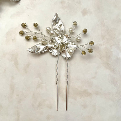 【ヘッドドレス】pixie 小枝アクセサリーヘアピンセット 【結婚式 ヘアアクセサリー】