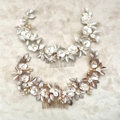 【ヘッドドレス】digne ブライダルヘッドアクセサリー 【結婚式 ヘアアクセサリー】