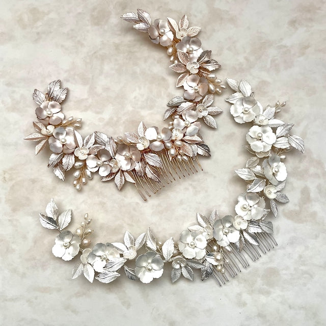 【ヘッドドレス】digne ブライダルヘッドアクセサリー 【結婚式 ヘアアクセサリー】