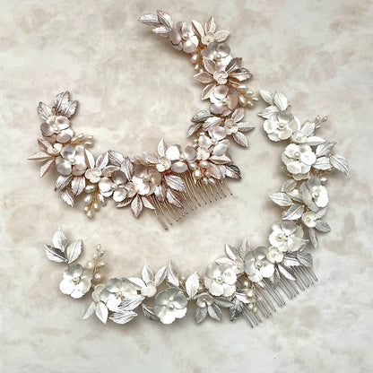 【ヘッドドレス】digne ブライダルヘッドアクセサリー 【結婚式 ヘアアクセサリー】